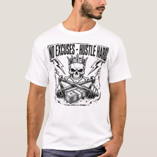 Verklig Teschio Hustle T Shirt