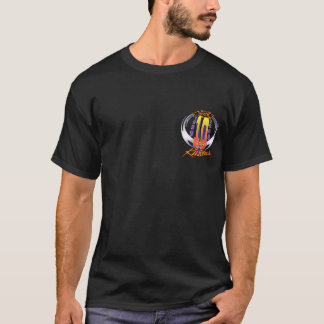 verkliga 10yr flammar blåst 67 Camaro-2sides Tee