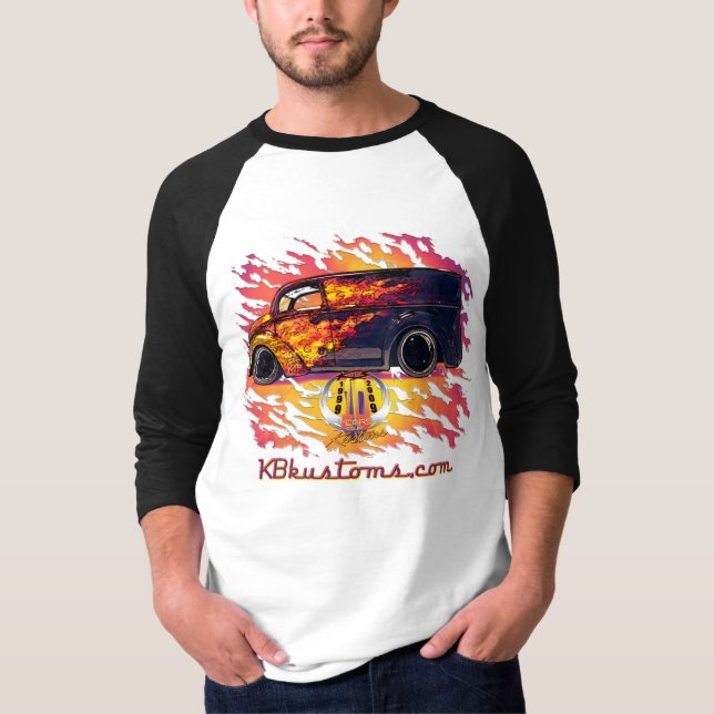 verkliga 10yr flammar Divco-rip_orange Tee (Framsida)