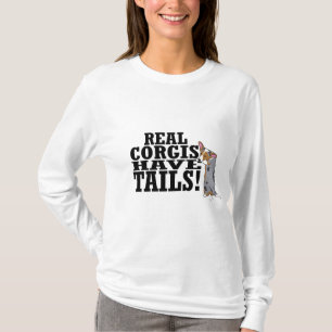 Verkliga Corgis har svandamer Tee Shirt