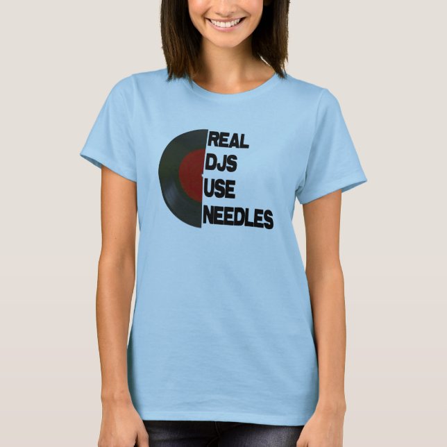 verkliga djs t-shirt (Framsida)