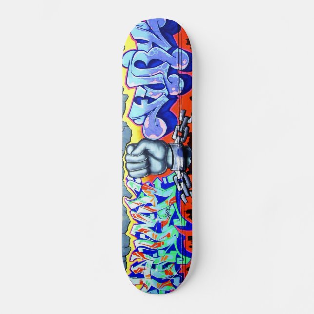 Verkliga grafittiSkateboards Old School Skateboard Bräda 18 Cm (Framsida)