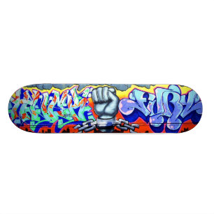 Verkliga grafittiSkateboards Old School Skateboard Bräda 18 Cm