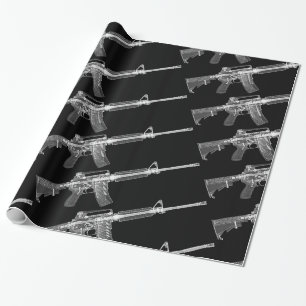 Verkliga HD X-ray avbildar från verklig AR-15! Presentpapper