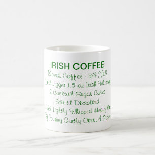 Verkliga irländska Shamrocks för Kaffemugg