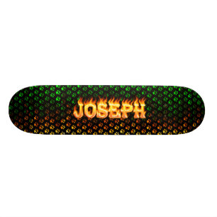 Verkliga Joseph avfyrar och flammar Skateboard Bräda 20 Cm