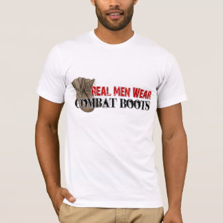 Verkliga kängor för manarbärastrid t shirt