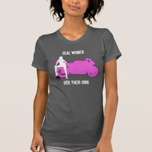 Verkliga kvinnor rider deras egna tank t-shirt