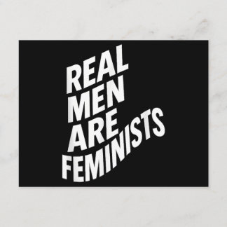 Verkliga Manar är feminister - feministiska citat Tilläggskort