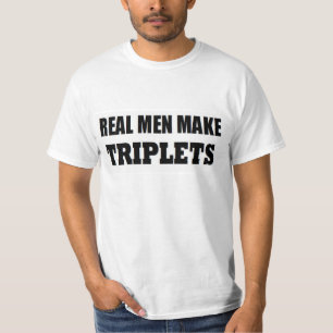 VERKLIGA MANAR GÖR TRIPPAR BABY DADDY NY PAPPA TEE SHIRT