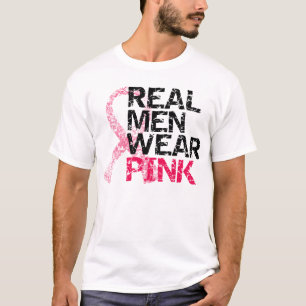 Verkliga manarbärarosor - bröstcancer tee shirt