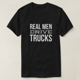 Verkliga manardrevlastbilar tee shirt