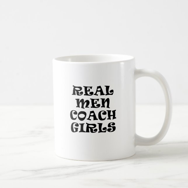 Verkliga manarlagledareflickor kaffemugg (Höger)
