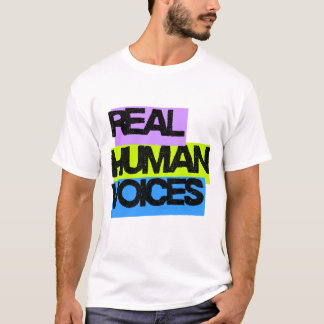 Verkliga MÄNSKLIGA Voices - Ingen AI tillåten T Shirt