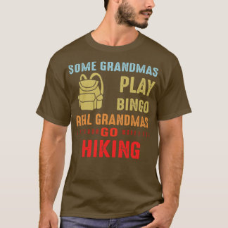 Verkliga mormas går och vandrar t shirt