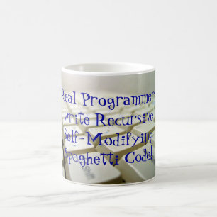 Verkliga programmerare… kaffemugg