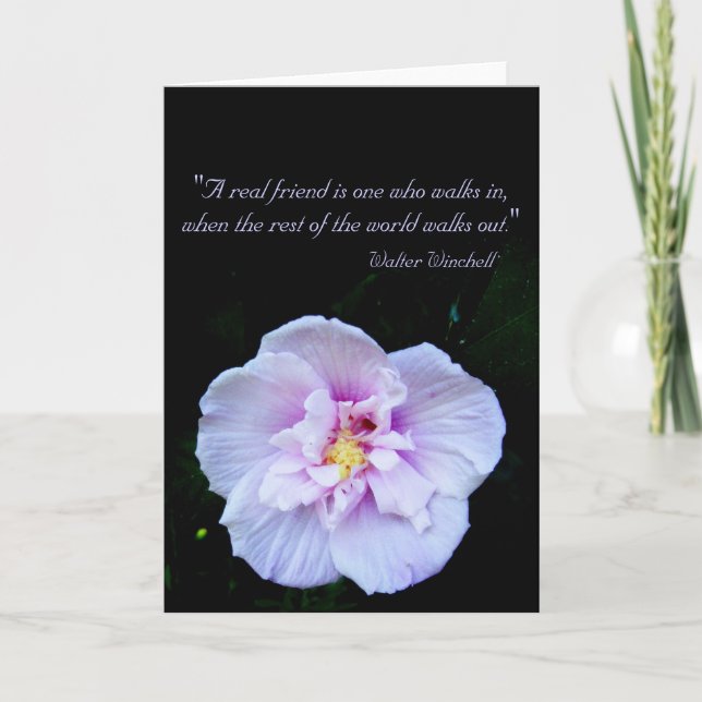 Verkliga Vänskaper Kort (Framsida)