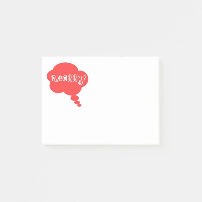 Verkligen bokför post-it block (Framsida)