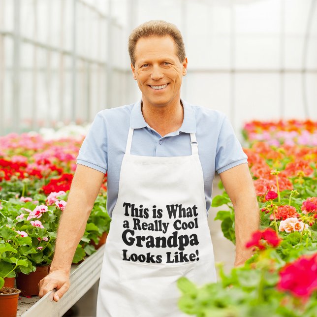 Verkligen Coola Grandpa Apron Förkläde (Skapare uppladdad)