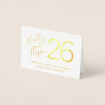 VERKLIGEN FÖR Bordsnummer I DEN moderna Eleganten<br><div class="desc">Riktiga bordsnummer av folier i guld eller silver med personlig namn, välkomstmeddelande och hashtag-information i bröllop - de här elegant bordsnumren är toppen anpassningsbar och lyser med ljus på mottagning bord! FÖR ATT ORDNA: Lägg till varje bordsnummer i kundvagnen en efter en med ändringar tills du når den kvantitet som...</div>