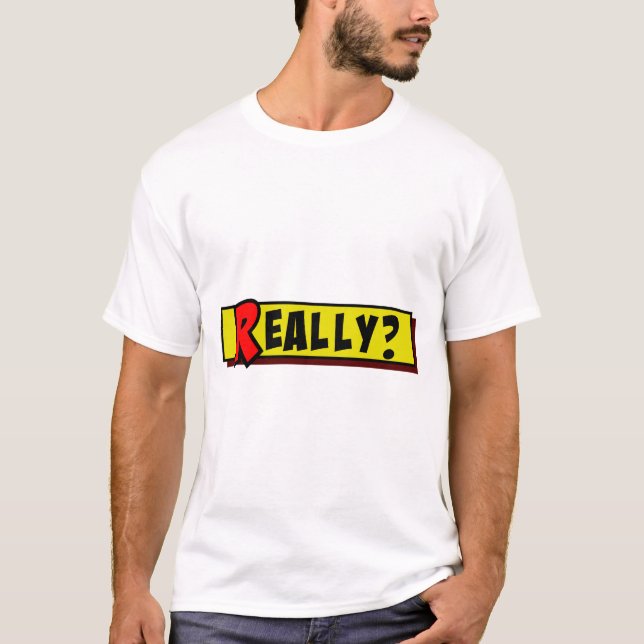 verkligen för tecknad t shirt (Framsida)