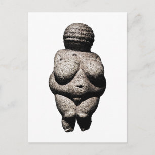 Verkligen Gamla kvinnor: Venus of Willendorf Vykort
