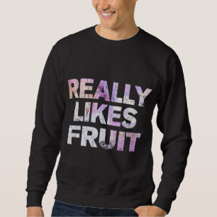 Verkligen gillar frukt lång ärmad tröja