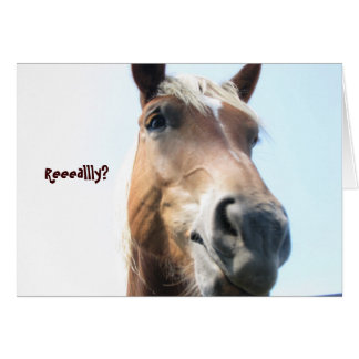 Verkligen? Hälsningskort