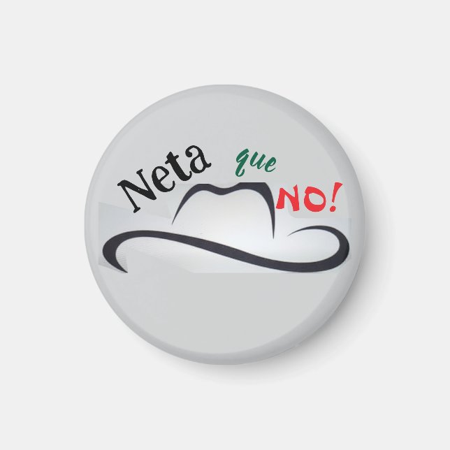 Verkligen inte! magnet (Framsidan)