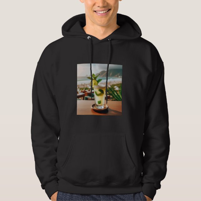 Verkligen Kärlek Pisco Pisco Sour Peruvian Chilean Hoodie (Framsida)