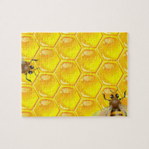 Verkligen Omöjligt honeykomb med bin Pussel