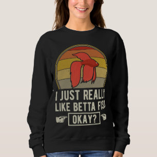 Verkligen som Betta Fish Tank Fish Tank Se T Shirt