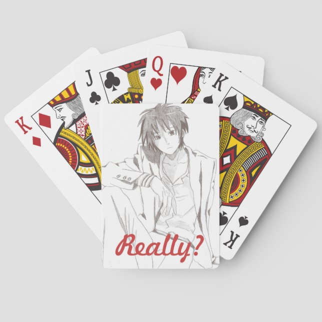 Verkligen? Spel Kort (Baksidan)