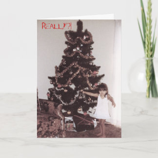 Verkligen, tomten! helgkort