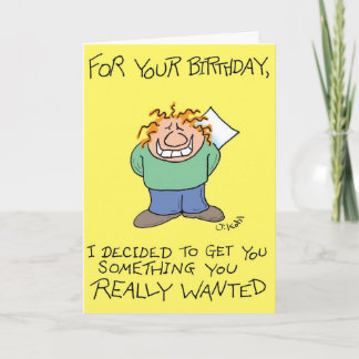 Verkligen ville ha kort