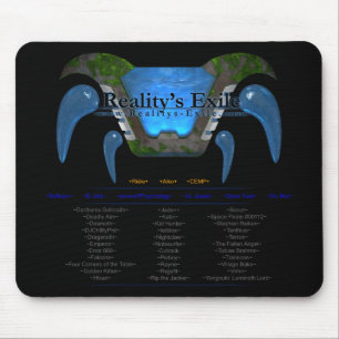 Verklighet exilMousepad svart Musmatta