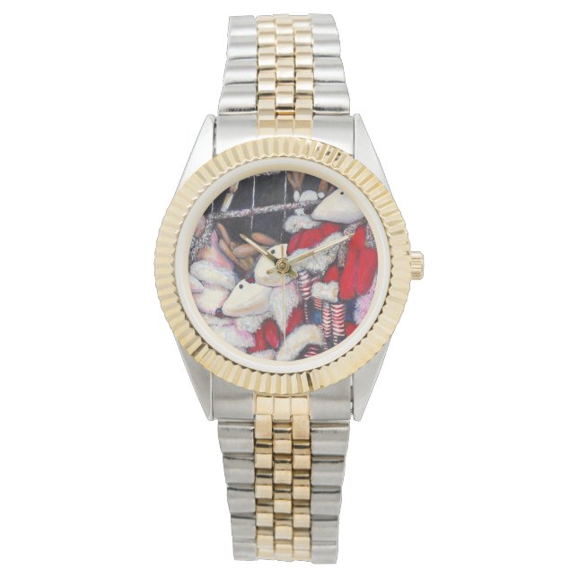 Verklighet på grund av förskjutning armbandsur (Framsida)