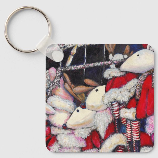 Verklighet på grund av förskjutning nyckelring (Framsida)