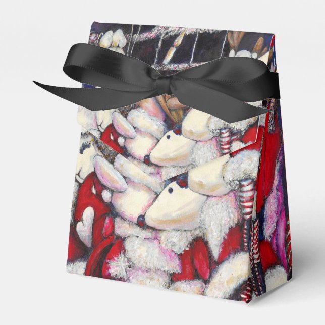 Verklighet på grund av förskjutning presentaskar (Framsidan Sidan)