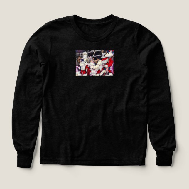 Verklighet på grund av förskjutning t shirt (Design framsida)