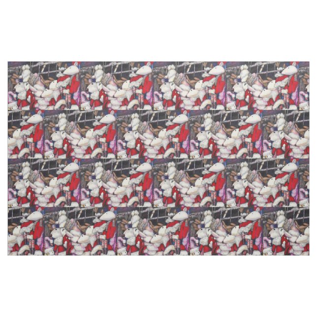 Verklighet på grund av förskjutning tyg (Fat Quarter)