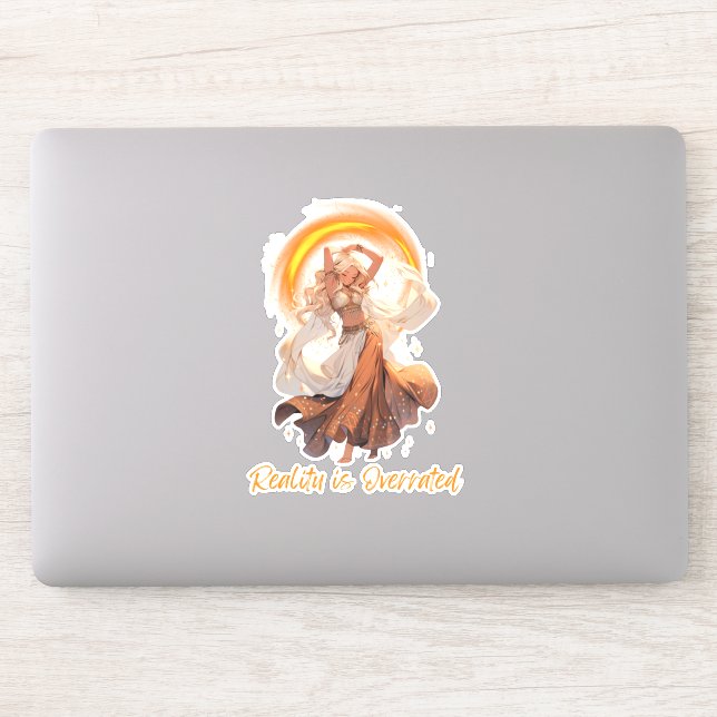 Verkligheten är överskattad klistermärken (Dator)