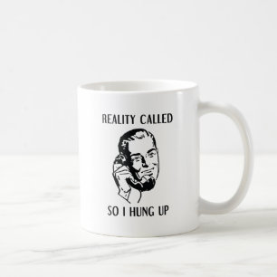 Verkligheten ringde så jag hängde upp kaffemugg