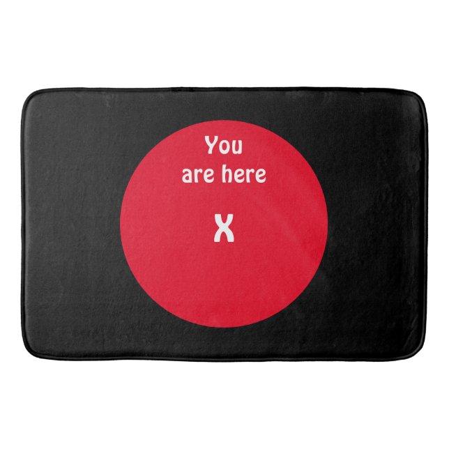 Verklighetskontroll att du är här badrumsmatta (Framsidan)