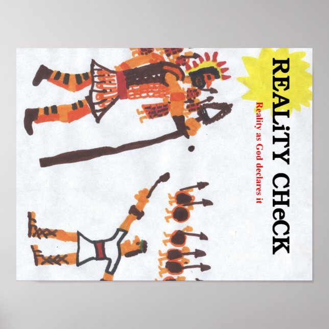 Verklighetskontroll - David & Goliath Poster (Framsidan)