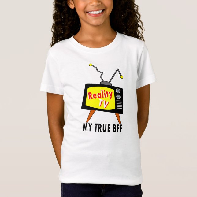 VerklighetTV min för TVT-tröja för BFF Tee Shirt (Framsida)