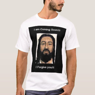 Verkligt ansikte av den Jesus Kristus T-shirt