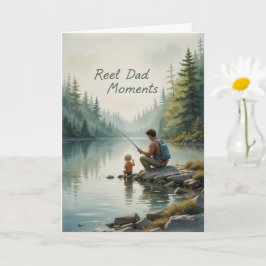 Verkligt fiske i Pappa Äventyr Fars dag Sjö Kort