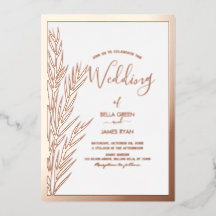 Verkligt Folie Elegant Pampas Gräs Foto Bröllop