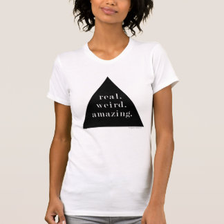 verkligt. konstig. förbluffa. - T-tröja T-shirt